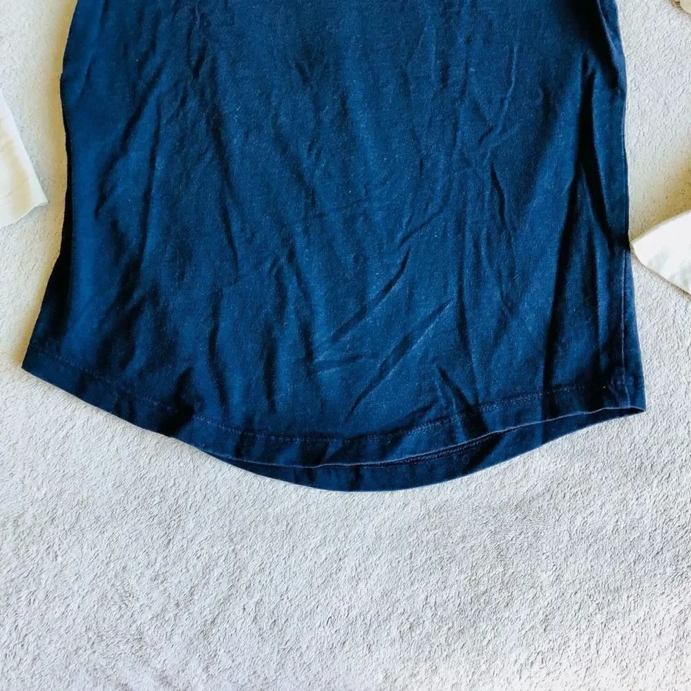 Gymboree Boys Long Sleeve Color blocked Baseball T-Shirt